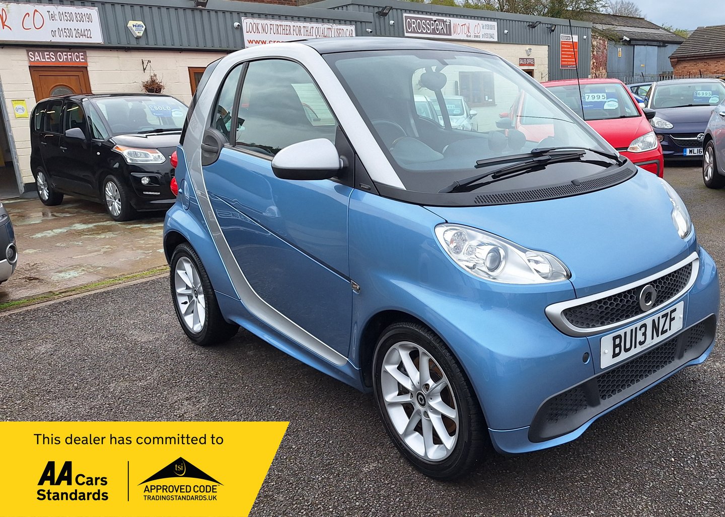 2013 Smart fortwo 1.0 Passion (71bhp) Coupe